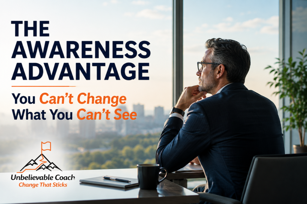 The Awareness Advantage - You Can’t Change What You Can’t See
